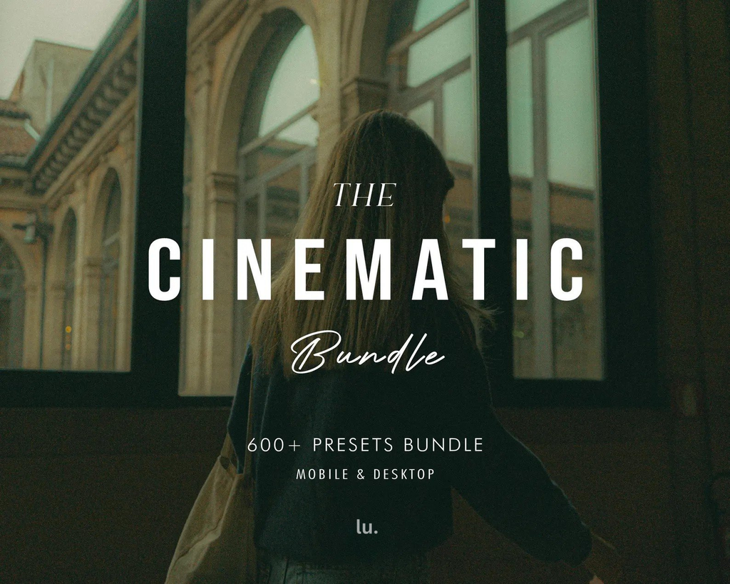 600+ CINEMATIC Bundle Presets - Mobile and Desktop - Lightroom Preset Bundle for Instagram