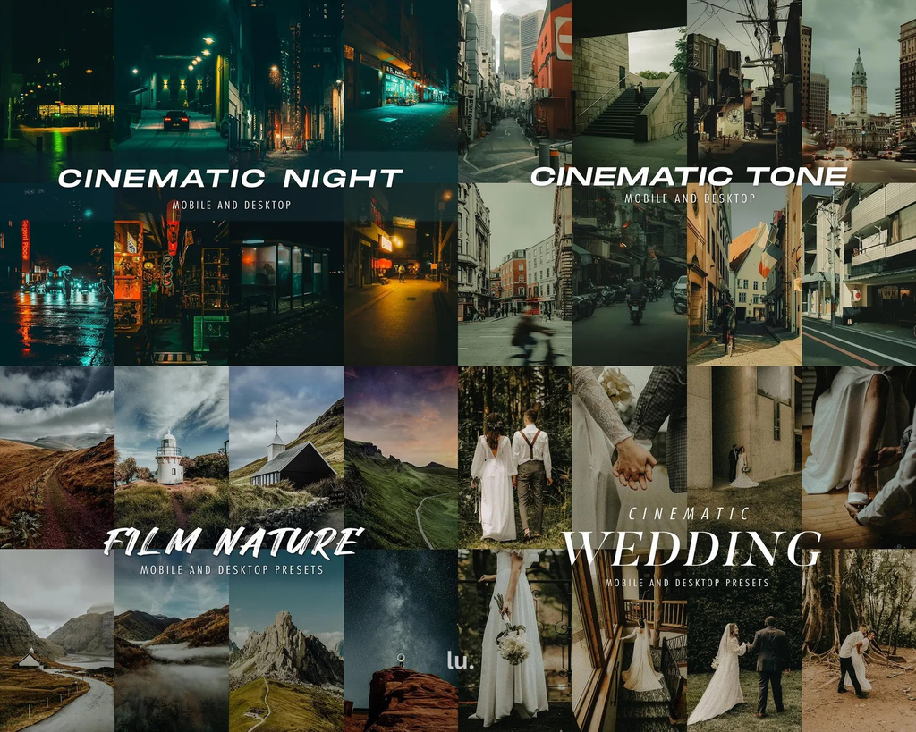 600+ CINEMATIC Bundle Presets - Mobile and Desktop - Lightroom Preset Bundle for Instagram